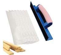 Ponceuse pour travaux manuels | Accessoire avec papier de verre | Outil électrique manuel avec 50 feuilles de verre, léger et portable, pour les débutants dans les travaux d'art, la menuiserie