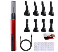Ponceuse sabre avec 8 têtes abrasives, 12 types de papier de verre, mini stylo abrasif électrique, protection surcharge, 3 vitesses, charge USB rapide
