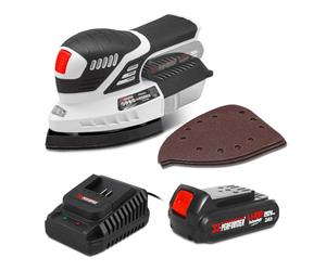 Ponceuse triangulaire 20V max avec batterie 2Ah - X PERFORMER