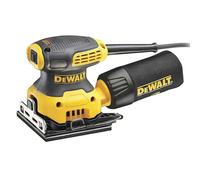 DEWALT - Ponceuse Vibrante 1/4 de Feuille - DWE6411-QS - Ponceuse Filaire avec Sac à Poussières et Adaptateur d'Aspiration - 230 W - 14000 orb/min - Idéal pour Finition de Surface - Pinces de Serrage
