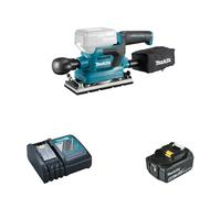 Ponceuse vibrante 18V DBO380 + 1 batterie BL1850B 18V 5Ah + 1 chargeur rapide DC18RC MAKITA