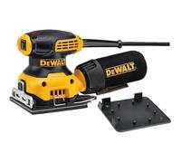 DEWALT Ponceuse vibrante DWE6411‑QS 1/4 feuille 230W 14000 orb/min filaire adaptateur d'aspiration
