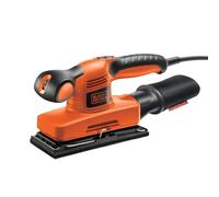 Ponceuse Vibrante BLACK+DECKER KA320EKA-QS 240W 1/3 Feuille 5 Abrasifs Coffret