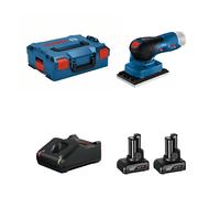 Ponceuse vibrante GSS 12V-13 + 2 batteries 12V 6 Ah + chargeur GAL 12V-40 BOSCH