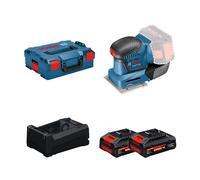 Ponceuse vibrante GSS 18V-10 + 2 Batteries EXPERT 4 Ah + 1 Chargeur GAL 12V/18V-80 BOSCH