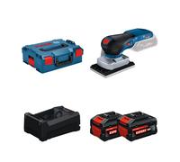 Ponceuse vibrante GSS 18V-13 + 2 Batteries EXPERT 5,5 Ah + 1 Chargeur GAL 12V/18V-80 BOSCH