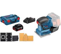 Ponceuse vibrante sans fil Bosch GSS 18V-10 / 1x batterie 4,0 Ah + chargeur, y compris kit d'accessoires dans L-Boxx