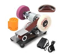 Ponceuses électriques, Mini ponceuse à bande électrique multifonctionnelle bricolage polissage rectifieuse ceintures meuleuse affûteuse Cutter bords de couteau(Style 1)