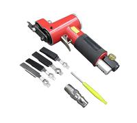 Ponceuses électriques, Mini ponceuse pneumatique à ligne droite avec ponçage/caoutchouc/tampon de fer ponceuse pneumatique orbitale aléatoire polisseuse à main pneumatique(Set 2)