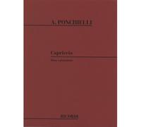 Partitions classique RICORDI PONCHIELLI A. - CAPRICCIO - HAUTBOIS ET PIANO Hautbois