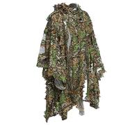 Poncho 3d "Jungle Sniper" - Vêtement de camouflage Ghillie - Chasse - Camping - Observation oiseaux