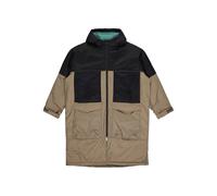 Quiksilver Full Rig Poncho Jacket Marron 12 Years Garçon