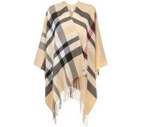 Poncho à Carreaux by Fraas camel