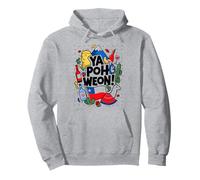 Poncho à vin Moai Drapeau du Chili Andes Design Culturel Sweat à Capuche