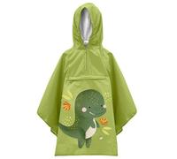 Poncho cape de pluie imperméable pour enfant Vert Taille Unique Taille unique