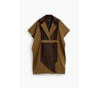 Poncho ceinturÃ© mÃ©diÃ©val femme Desigual Marron TU