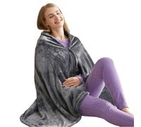 Poncho châle chauffant électrique enveloppant Plaid Chauffant Portable