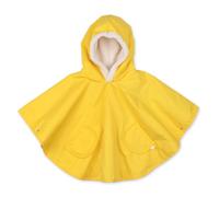 Bemini - Poncho de voyage 9-36 mois Waterproof + Teddy - Jaune