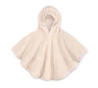 Poncho chaud de voyage Teddy bouclette Ficelle - Bemini