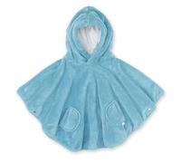 Poncho chaud Softy Turquoise - Bemini