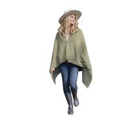 Poncho chauffant sans fil - Extérieur -Intérieur -Powerbank incl. -Polaire