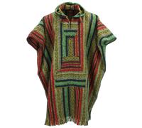 Poncho Costume Capuche Froid Plongeant Gheri Coton Chaud Tissé Long Unisexe