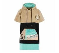 Poncho cotton Wave Hawaii Made in Portugal - sable/noir - M M