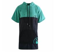 Poncho cotton Wave Hawaii Made in Portugal - vert/noir - L L