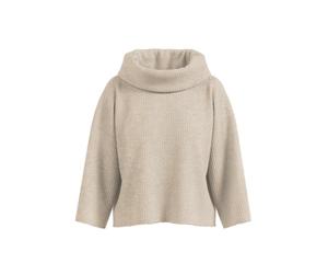 Poncho coupe carrÃ©e femme COMMA Beige L