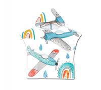 Poncho de Bain à Capuche Enfants Microfibre, Chickwin Motif Serviette de Bain Serviette de Plage Super Doux Poncho à Capuche pour Filles Garçons Enfants (60x80cm,Cabine 15)