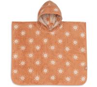 Jollein Poncho de bain Jacquard Sun – 100% coton – certifié OEKO-TEX – pour filles et garçons
