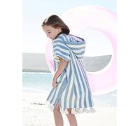VERTBAUDET Poncho De Bain Enfant À Rayures Éponge