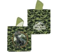 Poncho De Bain Jurassic World Multicolore