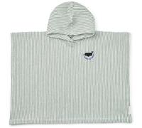 Liewood Poncho de bain Paco Peppermint Creme de la Creme Stripe 1-2 ans