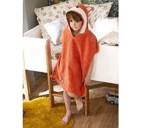 VERTBAUDET Poncho De Bain Renard Enfant Éponge terre cuite 8/10A