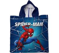 Poncho De Bain Spiderman à Capuche - 50 x 100 cm (Poncho Spiderman - B)