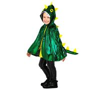 Poncho de dragon - Cape à capuche avec motif de lézard