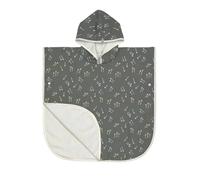 Poncho De Plage Anti Uv Palmiers Olive Foncé - Lassig Multicolore