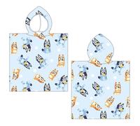 Poncho de Plage Bluey - cape de bain - Serviette séchage rapide 55x115 cm