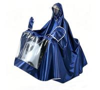 Poncho de Pluie, Housse ImperméAble pour VéLos ÉLectriques, ImperméAble Extra Large avec Poches RéTroviseurs, Adapté Aux Fauteuils Roulants et Aux VéLos à Double Usage(Blue,8XL-1 Person)