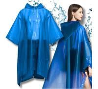 Poncho de pluie imperméable bleu Camerazar