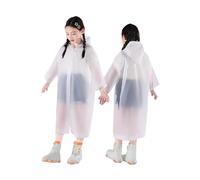 Poncho de Pluie Imperméable pour Enfant Cape Unisexe Léger Vestes Respirant, Manteau d'été doublé Vêtements la randonnée en Plein air, pêche
