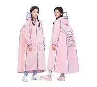 Poncho de Pluie Imperméable pour Enfant Cape Unisexe Mignon Respirant, léger Manteau d'été doublé Vêtements Vélo, Randonnée, Cyclisme, Voyage