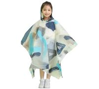 Poncho de Pluie Imperméable pour Enfant Garçons Filles Mignon Réutilisable Manteau d'été doublé Veste L'école Voyage Randonnée Cyclisme Extérieur