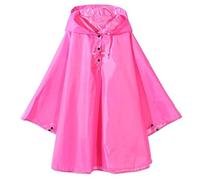 Poncho de Pluie Imperméable pour Enfant Manteau Cape Respirant, léger d'été doublé Pais et L'école Voyage Randonnée Cyclisme Extérieur
