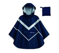 Poncho de pluie imperméable - T'NB - T'nB - Taille L (>1m75) - Tissu 3 couches PU - Bandes réfléchissantes 360° M