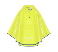 Poncho de pluie - Playshoes - Néon-jaune - Pliable - Imperméable - Mixte enfant L