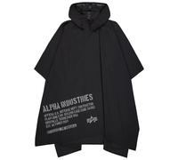 Poncho de pluie pliable Alpha Industries Noir TU