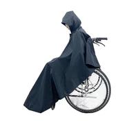 Poncho De Pluie Pour Fauteuil Roulant Manteau imperméable imperméable for fauteuils roulants, Cape de pluie, Poncho en Polyester avec bande réfléchissante for Patients âgés Pour Se ProtéGer De La Plui