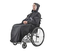 Poncho De Pluie Pour Fauteuil Roulant Scooter à quatre roues à manches réfléchissantes for personnes âgées handicapées obèses véhicule électrique fauteuil roulant Poncho imperméable Pour Se ProtéGer D